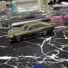 ignition model 限定版 ミニカー 黒　佐田　ブタケツ　ローレル 1/18 ローレル (C130) 佐田氏フィギュア付：9/20 (月) 21時半