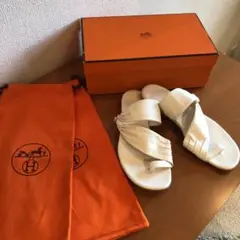 HERMES エルメス サンダル 37・1/2