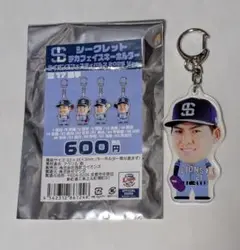 西武ライオンズ　武内夏暉　シークレットデカフェイスキーホルダー
