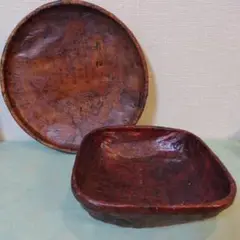 一閑張りのザルとカゴ