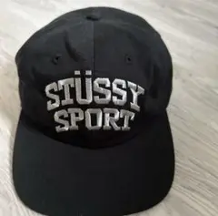 stussy sport キャップ 黒 ☆関税込☆Stussy☆Stussy Sport Cap Black☆キャップ☆ (STUSSY