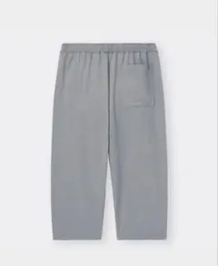 GU ワイドイージークロップドパンツ