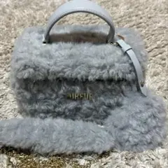 FURFUR エコファーバニティバッグ