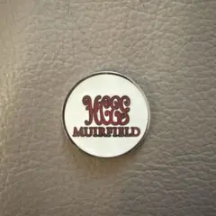 Muirfield ゴルフマーカー ロゴ入り