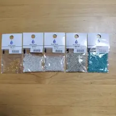 【まとめ売り】Beads Mania 特小ビーズ各色5袋