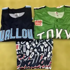 東京ヤクルトスワローズ　SWALLOWS ユニフォーム 3点セット