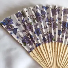 ハローキティ　扇子