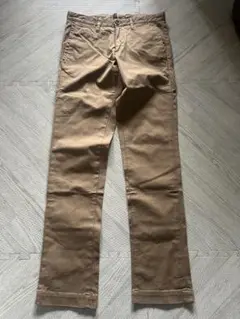 lideal リディアル 日本製 Parm ストレッチコットンツイルスリムパンツ