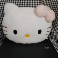 ハローキティ フェイス型クッション HELLO KITTY