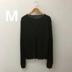 黑 no faith studios DOUBLE LAYERED シャツ長M