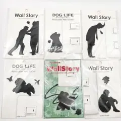 【新品】Wall Story DOG LIFE ウォールステッカー 6枚セット