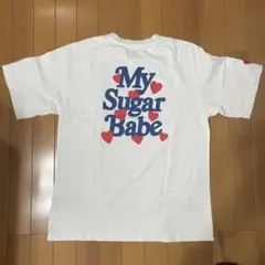 MySugarBabe ロゴハートTシャツ