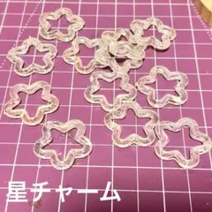 (チャーム) ラメ入り星チャーム fleulstyle