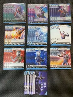 ウルトラマンカードゲーム BP01 ウルトラマンデッカー RRR以下4コン