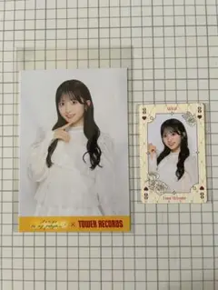 Oh my pumpkin! トランプトレカ　秋山由奈　タワレコ　ポストカード