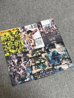 RIZINポテトスティックポスターカード