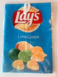 Lay's ティッシュケース　スカイブルー