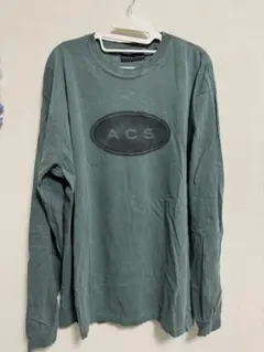 ACANTHUS グリーン ロングスリーブ Tシャツ XL