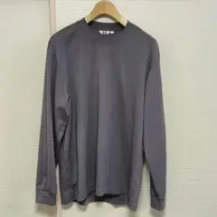 1【美品】UNIQLO エアリズムコットクルーネックT 長袖 XL