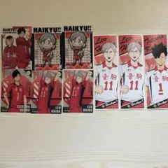 ハイキュー！！音駒 黒尾鉄朗 灰羽リエーフ 孤爪研磨セット