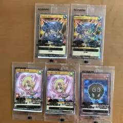 遊戯王カード セブンイレブンハイチュウコラボ 全3種 5枚セット　②