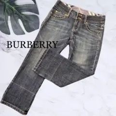 ★セール中★ BURBERRY デニム ジーンズ ノバチェック 23