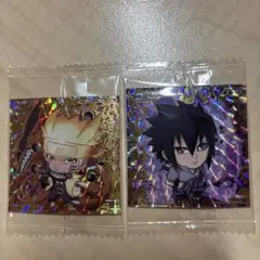 ナルト　シールウエハース　1弾　希少　CR うずまきナルト　うちはサスケ
