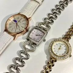 ▲フォリフォリ／GLEAM QUARTZ／グランジュール ジャンク 時計 まとめ