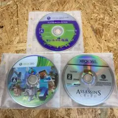 【動作未確認】xbox 360 ソフト ５枚 まとめ売り