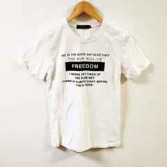 美品 Tシャツ ホワイト ブラック