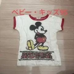 JUNKSTORE ミッキーマウス Tシャツ 95サイズ