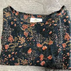 SOIL 花柄 七分袖カットソー