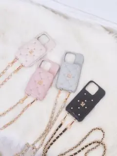 ロゼミューズ Quilting iPhone case iPhoneケース 14