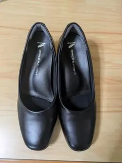 office support パンプス ブラック 22.5cmヒール4cm