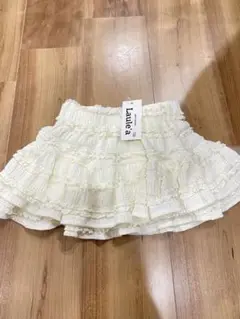 タグ付き新品未使用品　Laule'a フリルスカート