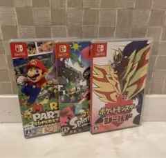 ポケモン シールド マリオパーティ スプラトゥーン2 Switch ソフト