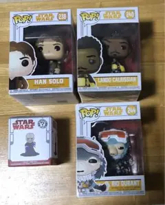 新品！！ Funko Pop! スターウォーズ ハン・ソロ ランド リオ 3体
