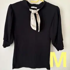 Vida Roseo ブラックトップス　M