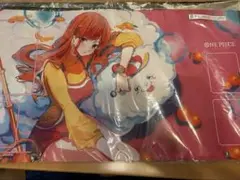 ワンピースカード　公式プレイマット　ゼウス（ナミ＆ゼウス）　１枚