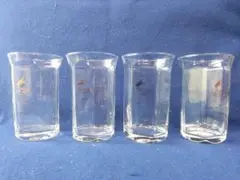 ガラスコップ ビール アイスコーヒー ジュース 4個