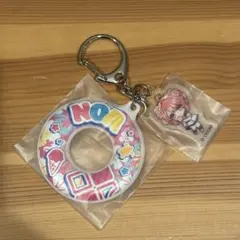 カラフルピーチ　エニマイくじ　うきわキーホルダー　のあ　東京ドームシティ