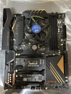 ASRock Z170Extreme6+core i5-6600+メモリ 16G