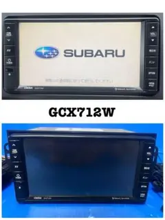 取説付★Clarionメモリーナビ GCX712 BT・地デジTV★動作良好 取説付☆Clarionメモリーナビ GCX712 BT・地デジTV☆動作良好