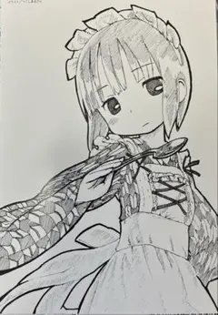 つくしあきひと　マルルク　イラストカード　特典　comic zin