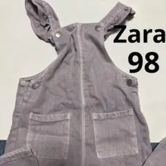 ZARA オーバーオール 98 2-3歳 パープル