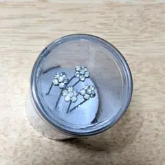 ヘアアクセサリー 花 キラキラ