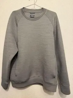 UNIQLO ユニクロ ウルトラストレッチドライスウェットシャツ（長袖）グレーL