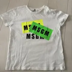 MSGM キッズ Tシャツ ホワイト