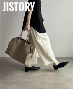 美品JISTORY ジストリー　SIDE BELT BOSTON BAG