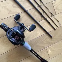 6ft2inch ベイトタックル　釣り竿セット　ベイトロッド　kastking KASTKING KastKing Max Steel Carbon Rod カストキング マックス